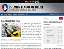 Tablet Screenshot of premierleagueofbelize.com